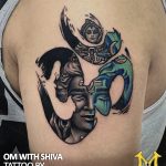 Shiva Tattoo By Mukesh Waghela The Best Tattoo Artist In Goa At Moksha Tattoo Studio Goa India.