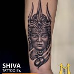 Shiva Tattoo By Mukesh Waghela The Best Tattoo Artist In Goa At Moksha Tattoo Studio Goa India.