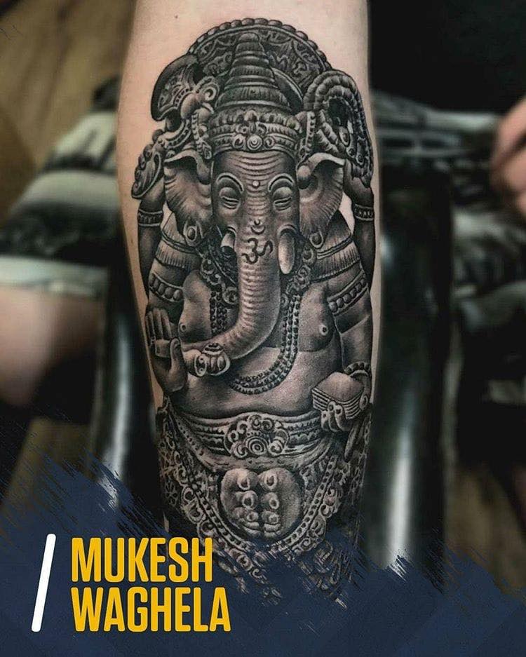 Ganesh P Tattooist ganeshpanchal04  X