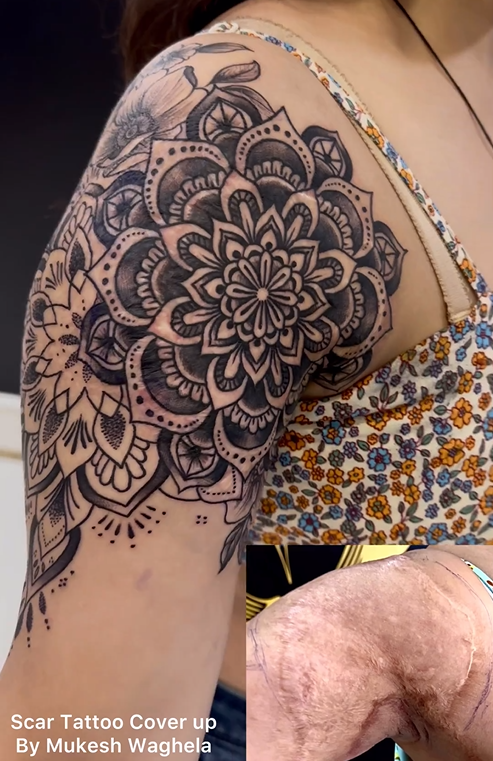 Stunning Lotus Tattoo Design